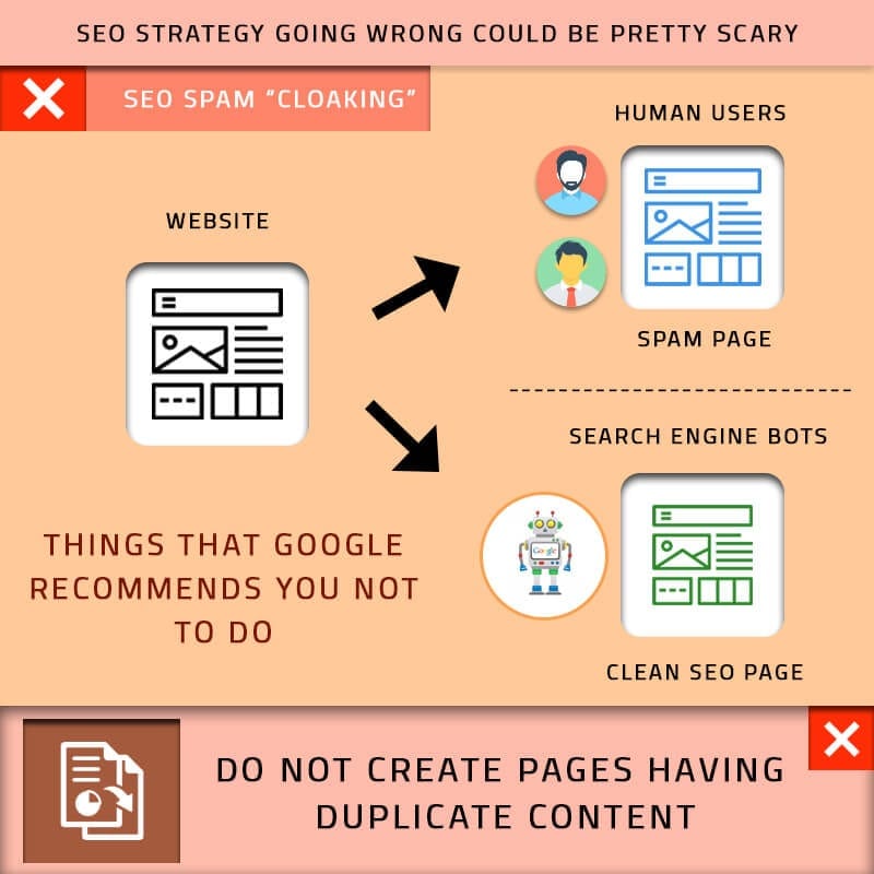 SEO Strategy Going Wrong Could Be Pretty SCARY