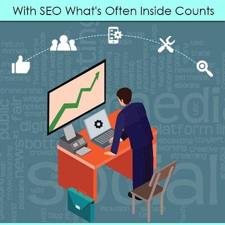 With SEO What's Often Inside Counts